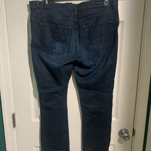 Rock & Republic Dark Blue Boot Cut Jeans - Picture 2 of 6